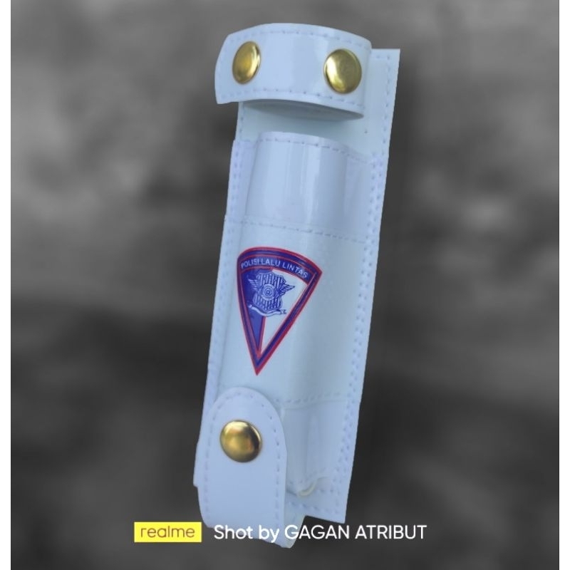 SARUNG TEMPAT TONGKAT BUTTON STICK LANTAS POLANTAS POLISI POLRI
