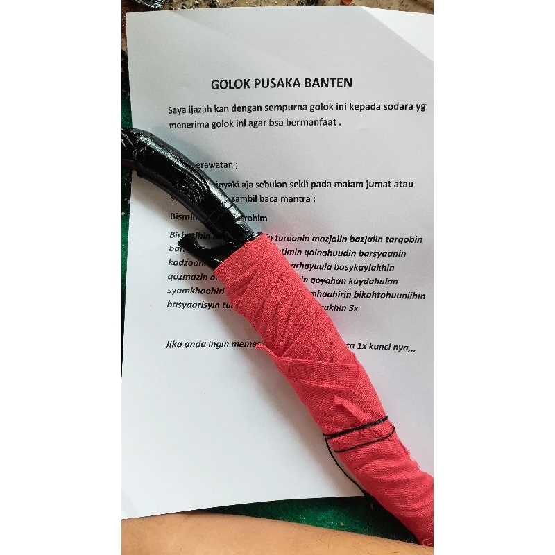 Golok terbang banten