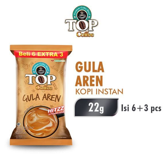 

Top Coffee Kopi Instan GULA AREN 6 x 27 gr