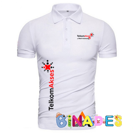 JUAL Baju Kerah model POLO TELKOM AKSES by Telkom Indonesia BINADES