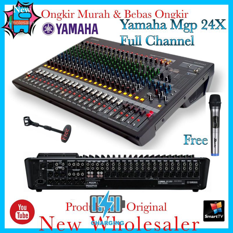 Mixer Mixing audio Yamaha MGP24X 24 Channel Original Import MGP new
