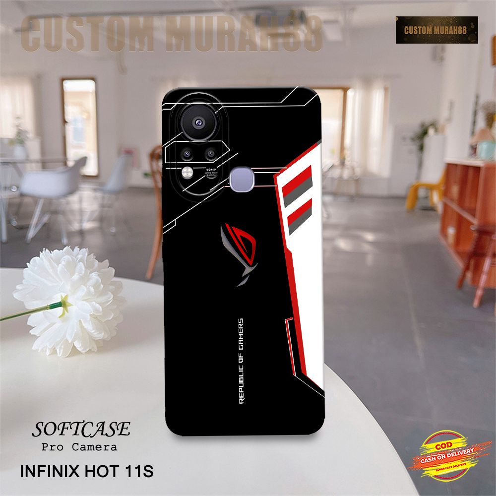 Case Infinix Hot 11S Terbaru - Fashion Case GAMING - Casing Hp Infinix Hot 11S - Softcase Pro Camera Infinix Hot 11S - Mika Hp - Silikon Hp - Kondom Hp - Hardcase - Kesing HP Infinix Hot 11S - Aksesoris Handphone &amp;
