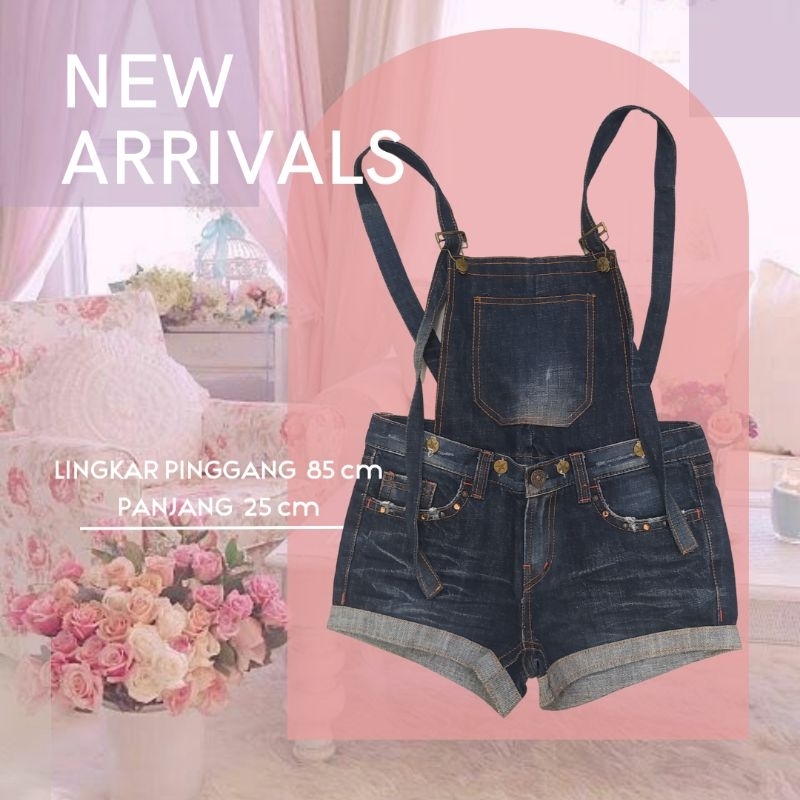 Overall/monyetan jeans