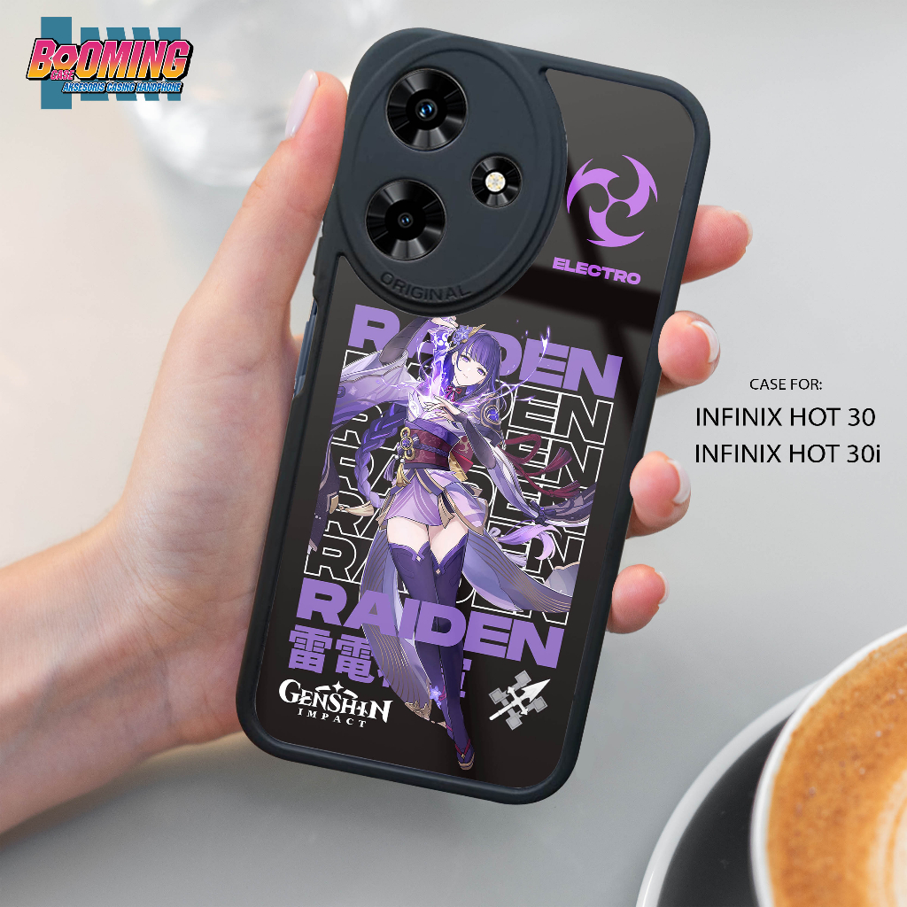 Case Infinix Hot 30 - Infinix Hot 30i Casing Infinix Hot 30 - Infinix Hot 30i MOTIF GENSHIN IMPACT -