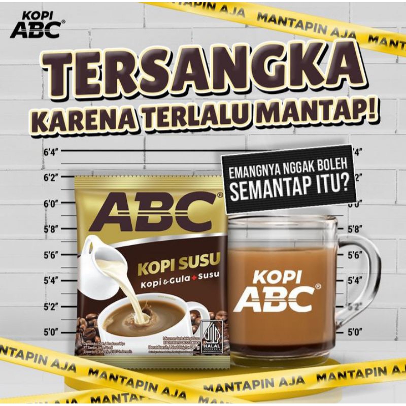 

kopi ABC SUSU satuan dan renceng