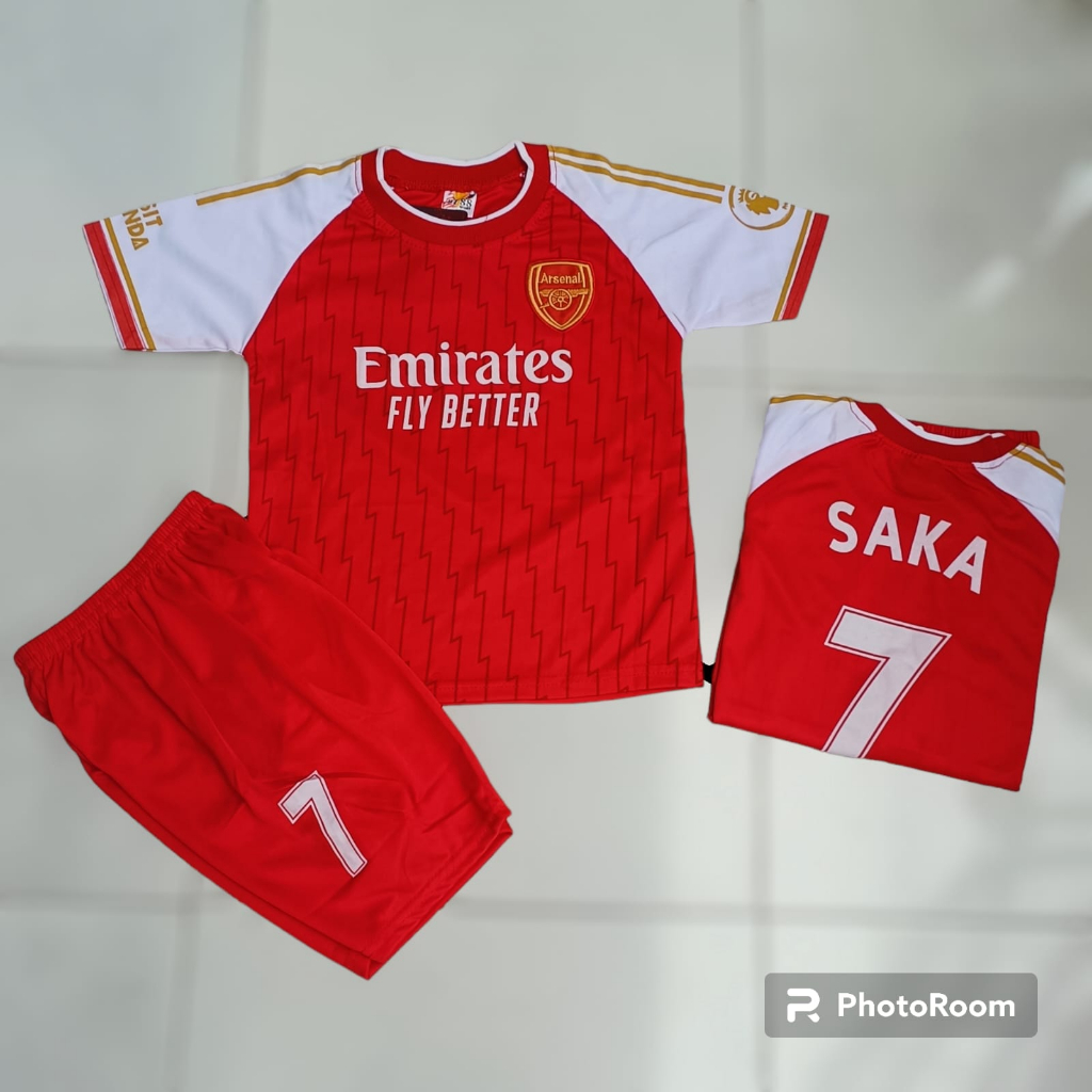 SETELAN BAJU BOLA ANAK MURAH USIA 5-12THN