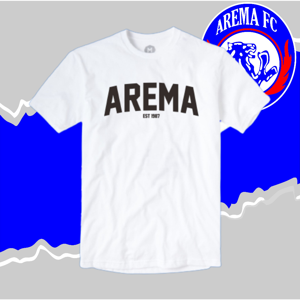 Kaos Arema 1987 / KAOS 1987 AREMA MURAH / KAOS AREMA / kaos Arema suporter terbaru ongisclothing
