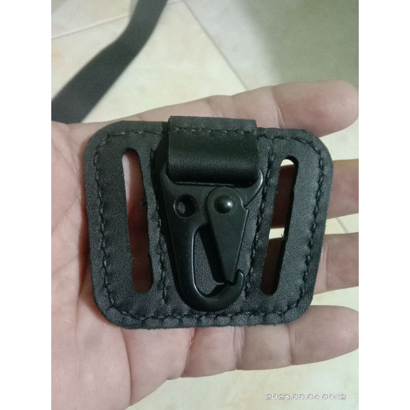 gantungan kunci pinggang kulit asli /gantungan kunci outdoor