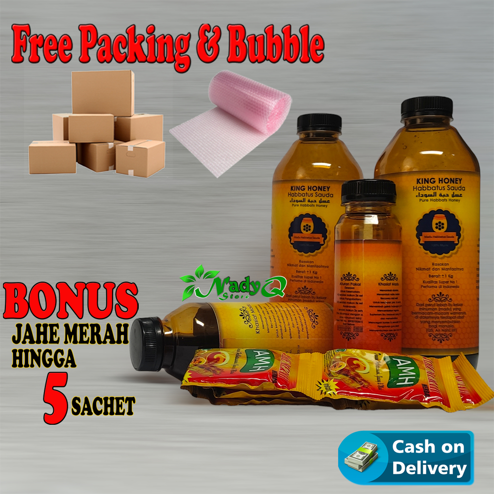

King Honey Madu Mesir Habbatussauda Asli Import