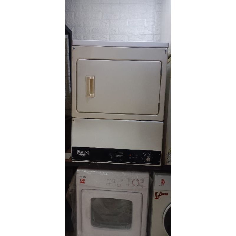 Mesin Pengering pakaian laundry merek maytag asli gas