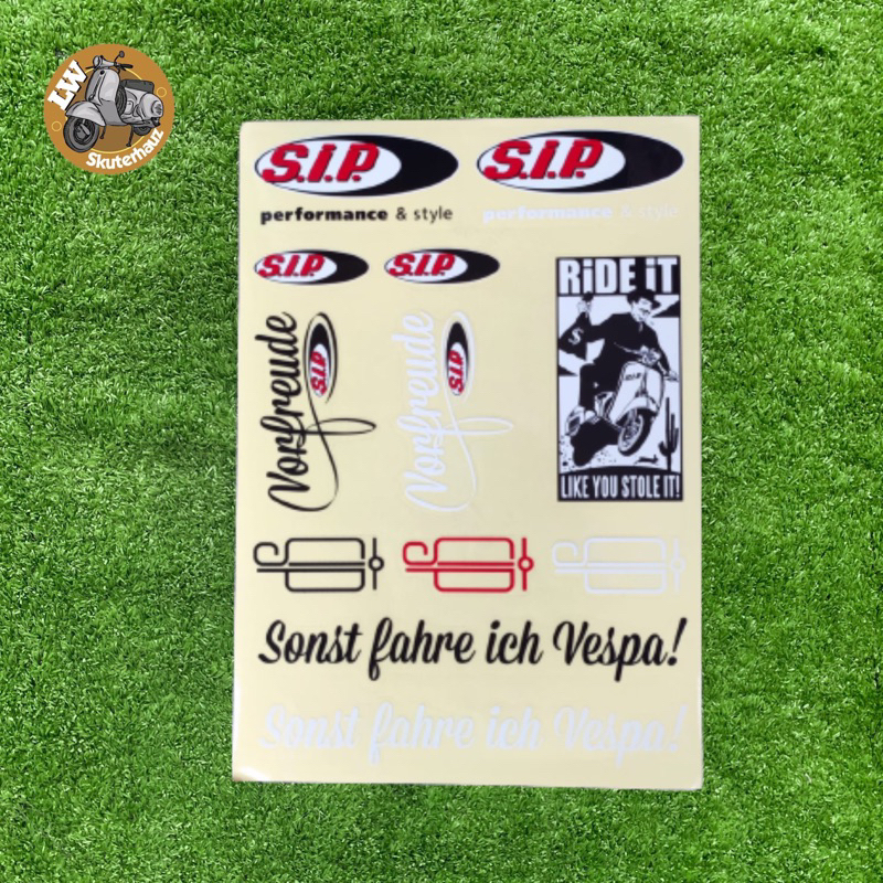 

Sticker Stiker Set by SIP Scootershop Germany - Kuning (SIP)