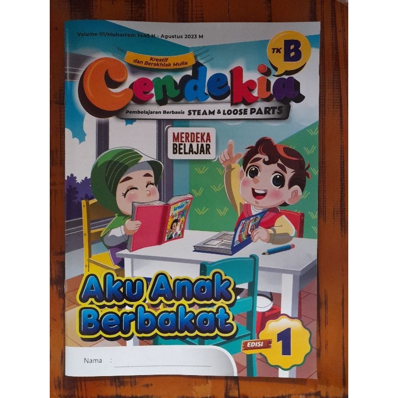 CENDIKIA TK B EDISI AGUSTUS 2023 TEMA 01