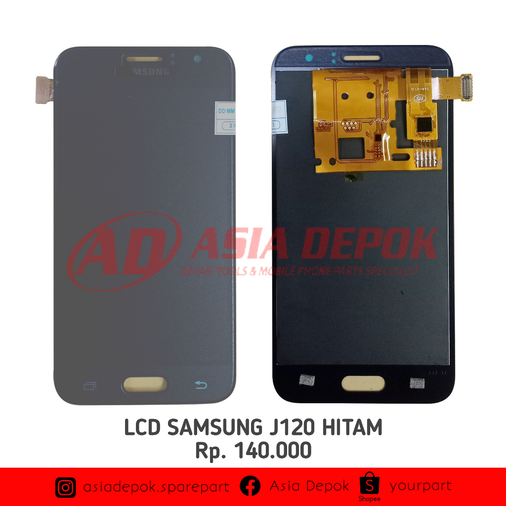 LCD SAM J120 HITAM