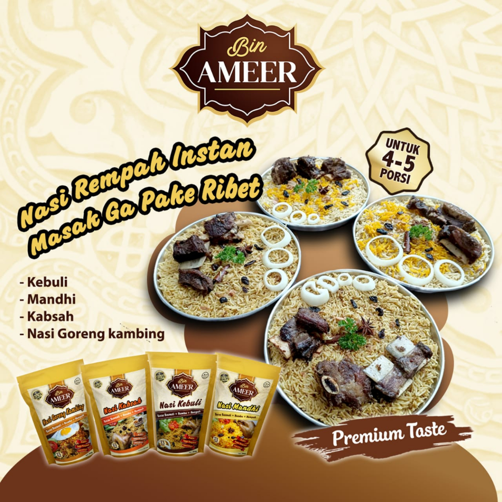 

Nasi Arab Timur Tengah Instant 300gr