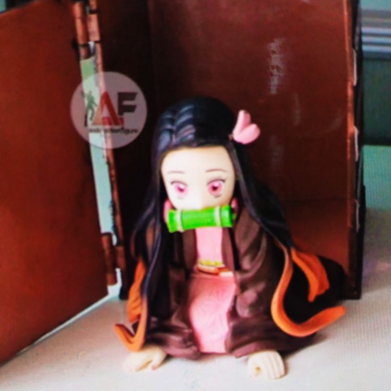 action figure demon slayer nezuko kamado box mini