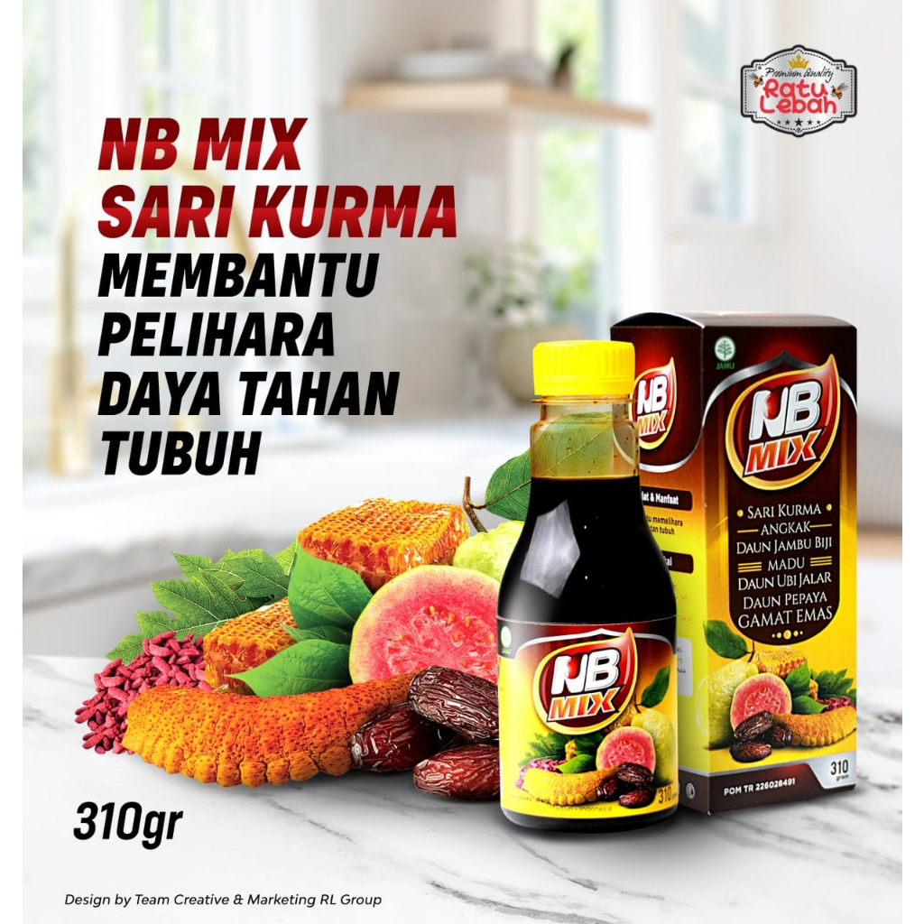 

Madu Angkak Trombosit DB Mix Ratu Lebah 310 gr area Tegal Slawi Pemalang Brebes