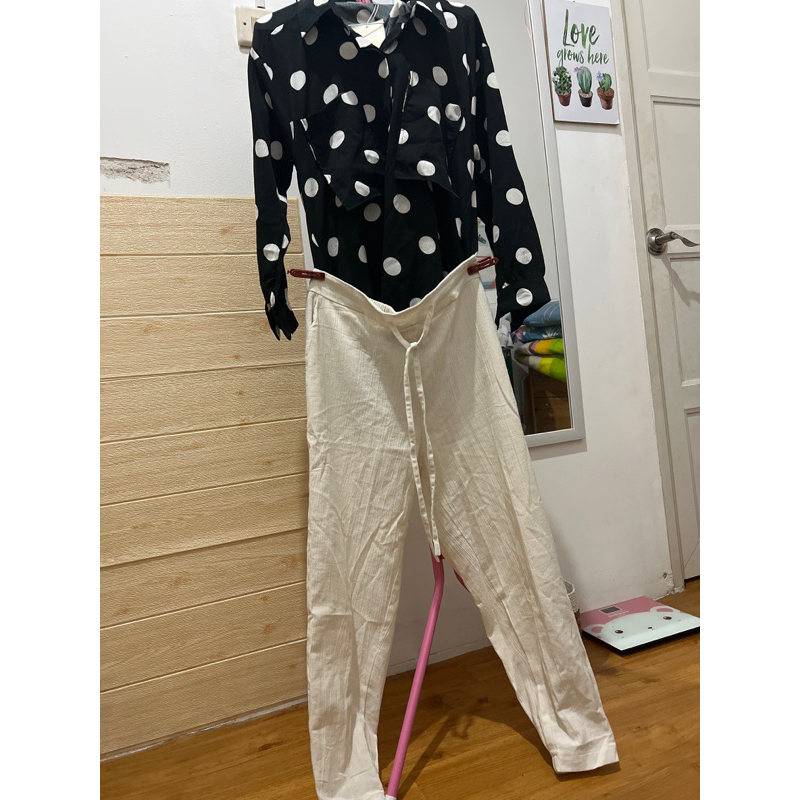 one set blouse Wanita Fashion Korea