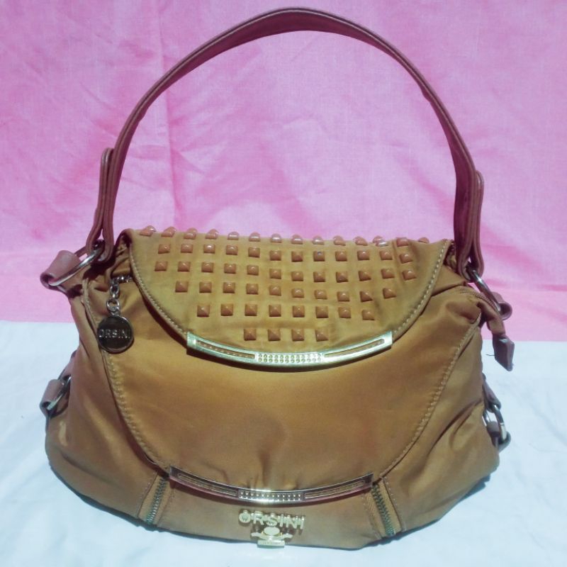 Tas Selempang Wanita Kanvas Orsini Second Preloved Berkualitas Murah