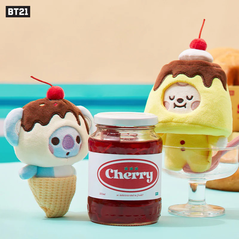 [READY] bt21 official sweets bagcharm chimmy koya cooky