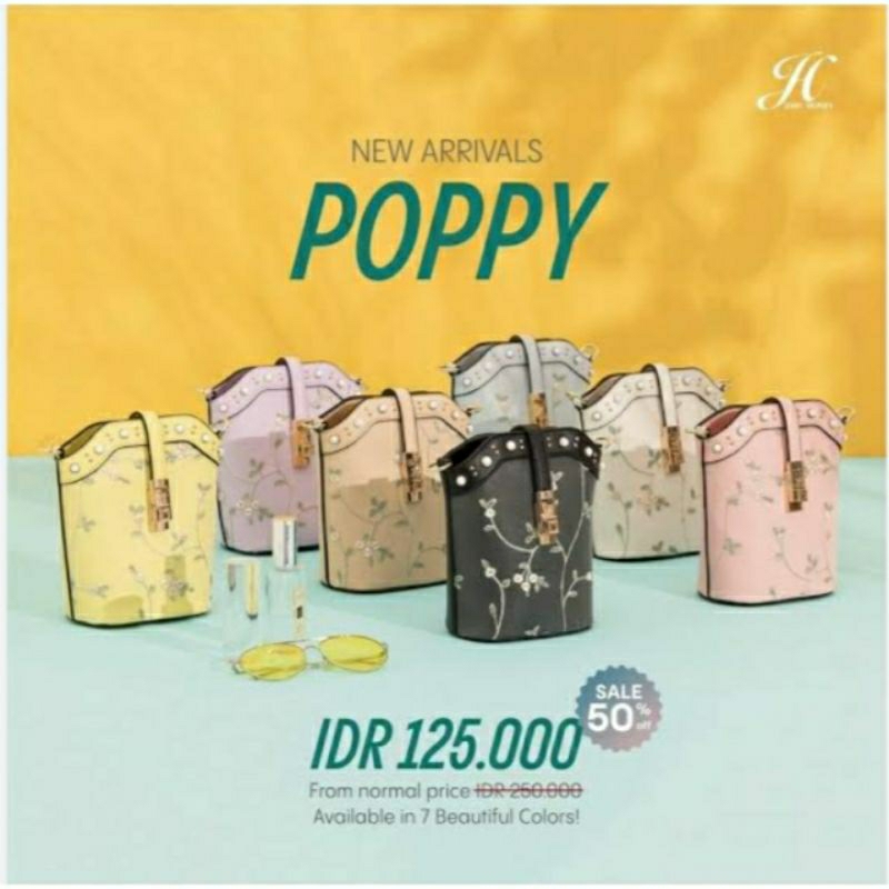 poppy bag - Jims Honey