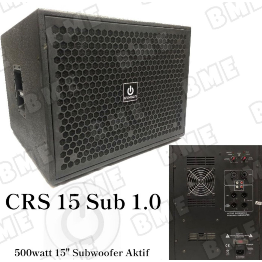 SUBWOOFER AKTIF 15 Inch Crimson CRS 15 Sub 1.0 PROFESSIONAL SUBWOOFER