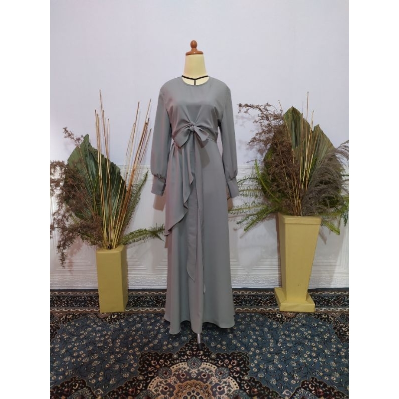 Gamis sage green