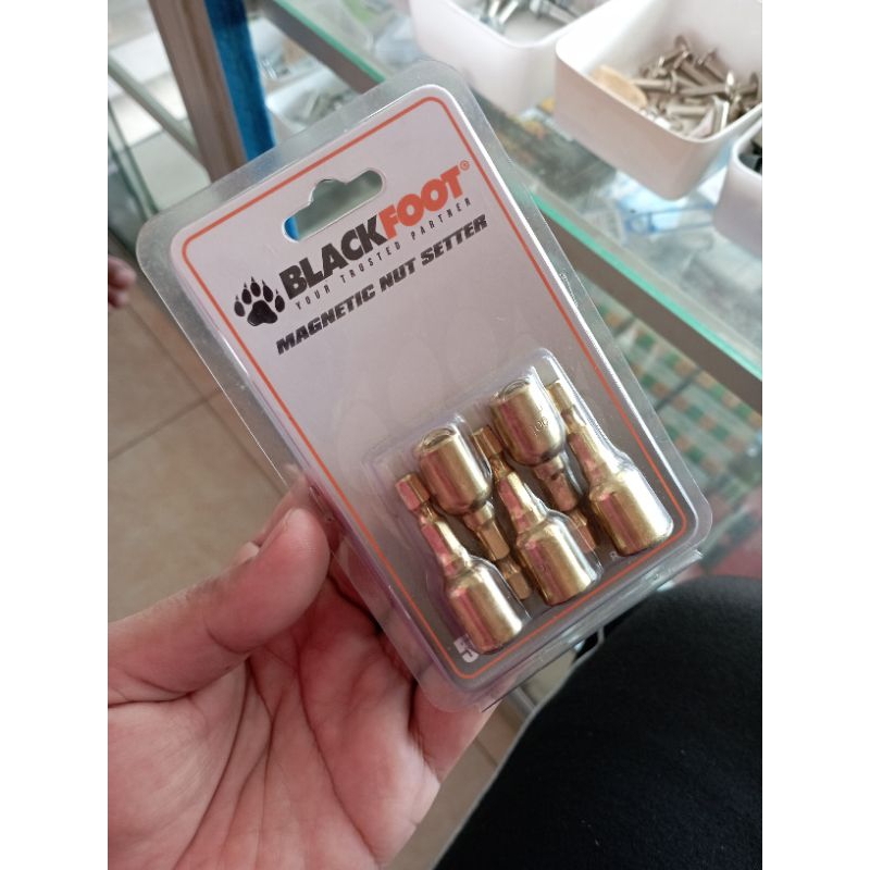 Kunci roofing 8 mm / MAGNETIC NUT SETTER Blackfoot