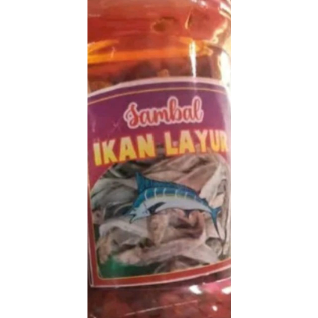 

sambal ikan layur kemasan botol 150 ml