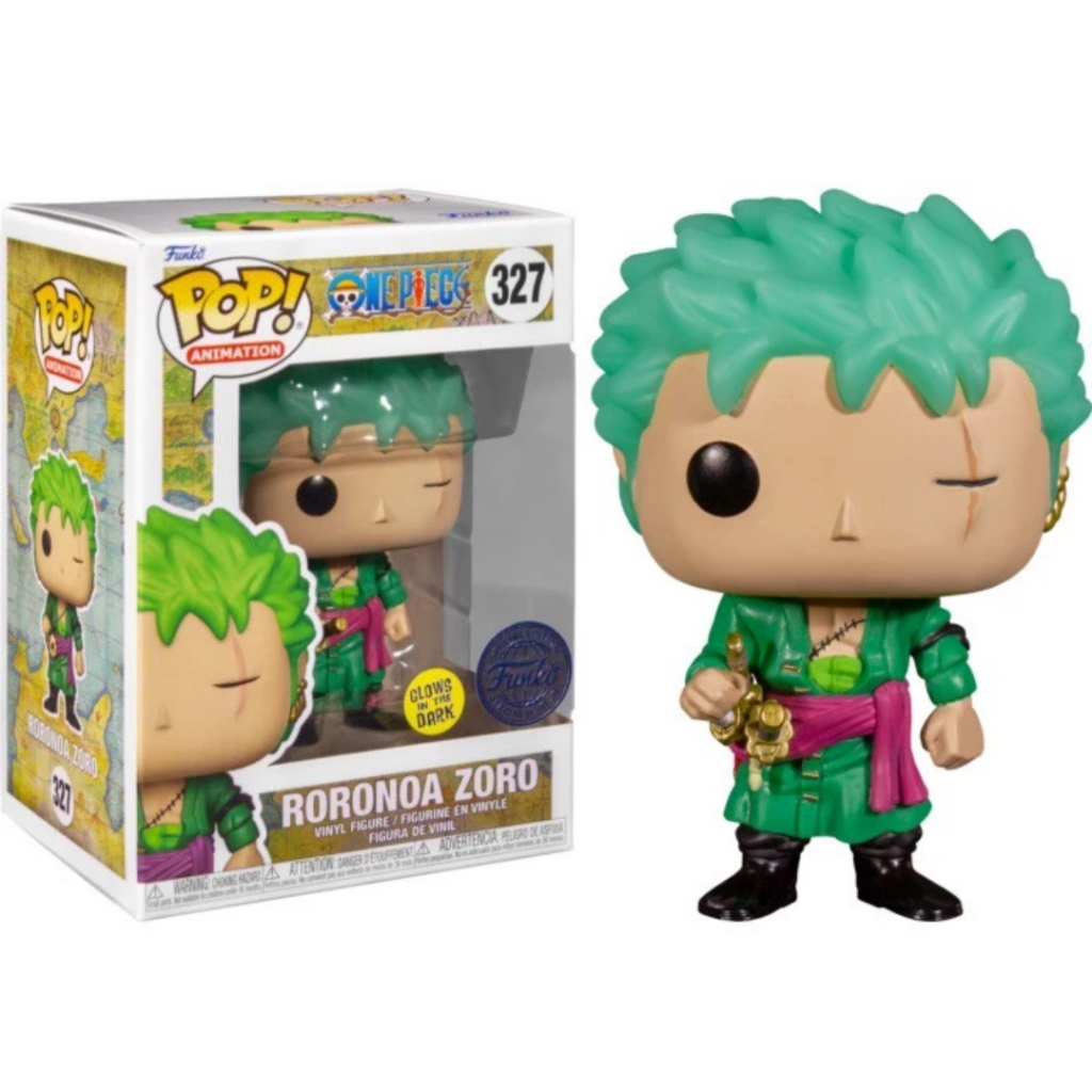 Funko Pop Original Animation - One Piece - Roronoa Zoro (Glow in The Dark)
