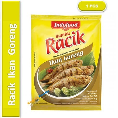 

Bumbu Racik - Ikan Goreng Indofood | 20gr [ Harga Per BKS ]