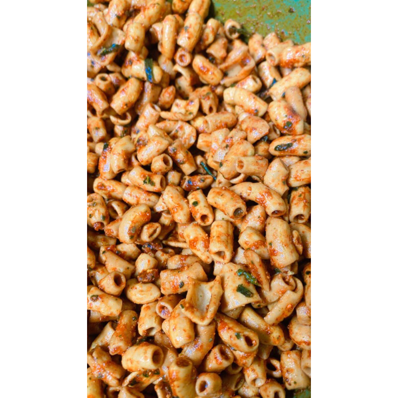 

Makaroni Bantet Pedas Daun Jeruk