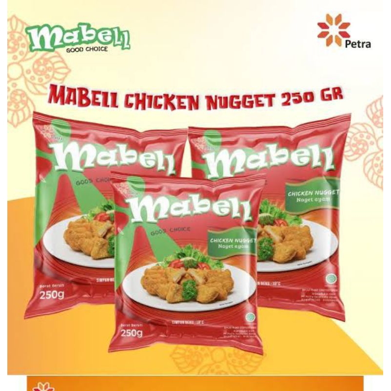 

Mabell Chiken Naget 250gr