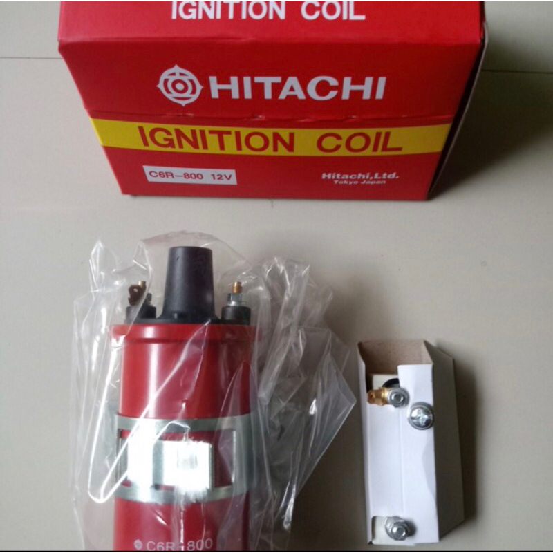 Coil Ignition Coil Body Panjang Werstan Colt T 120 Universal Merk Hitachi Japan