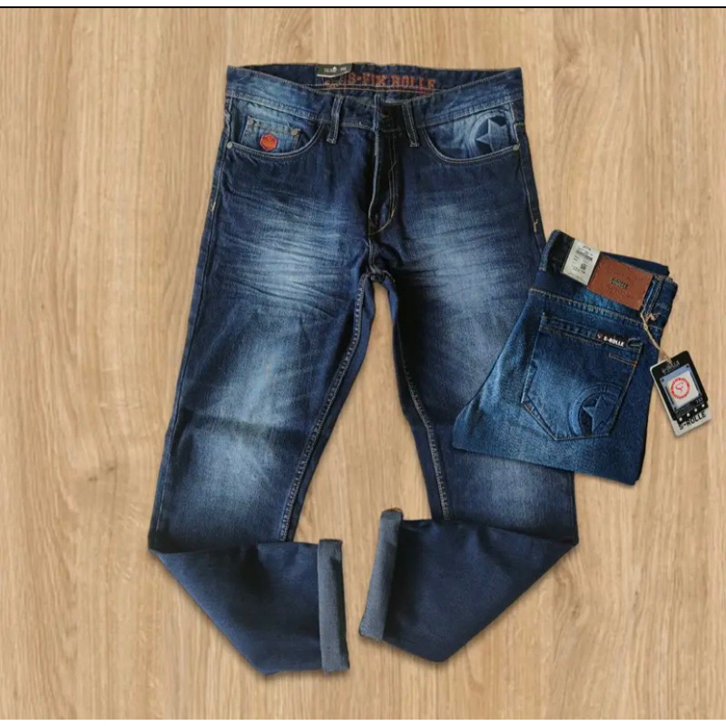 NO.18 CELANA NON STRET PREMIUM SFIX ROLLE REGULER FIT 28-33 ( LIMITED EDITION )