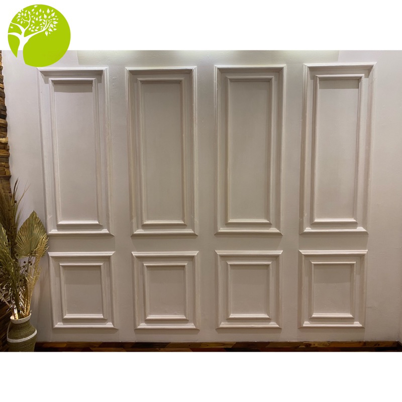 Wall moulding lis dinding kayu mahoni berkualitas