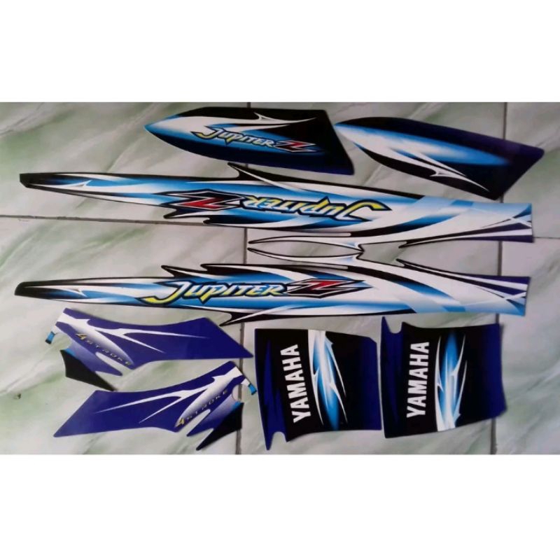 Stiker striping motor yamaha jupiter z 2007