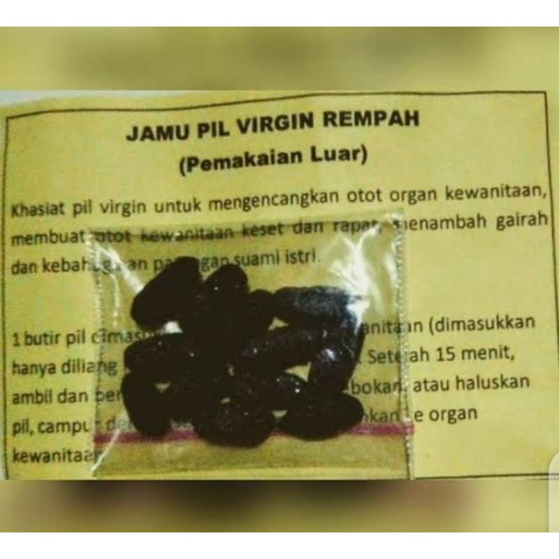 

Jamu Pil Rempah Isi 20 Butir #virgin #majakani