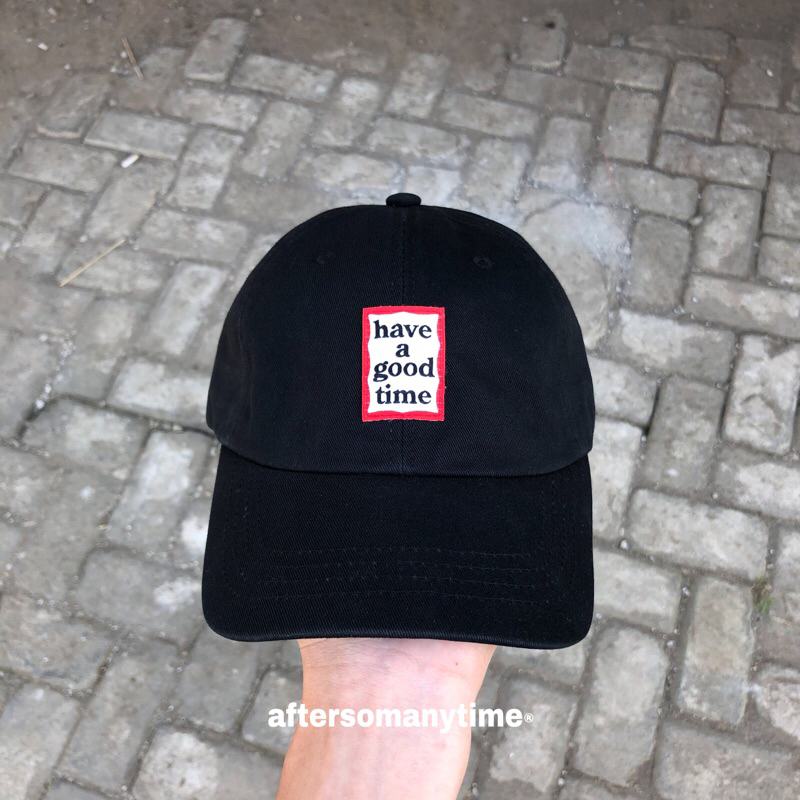 Have  A Good Time Frame Ball Cap - Black