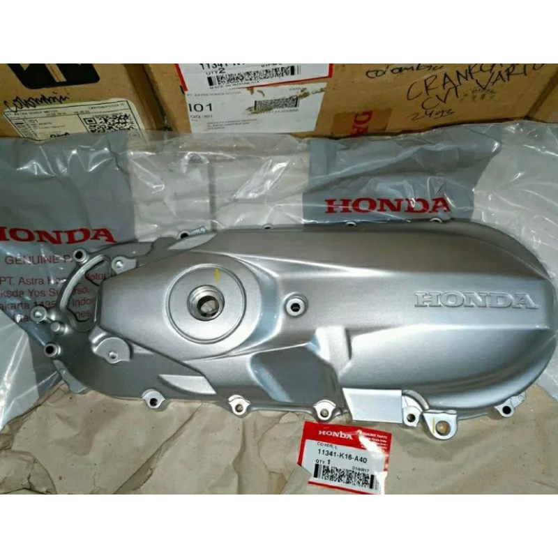 Cover Bak CVT Beat ESP Scoopy ESP Silver  11341K16A40 Original AHM