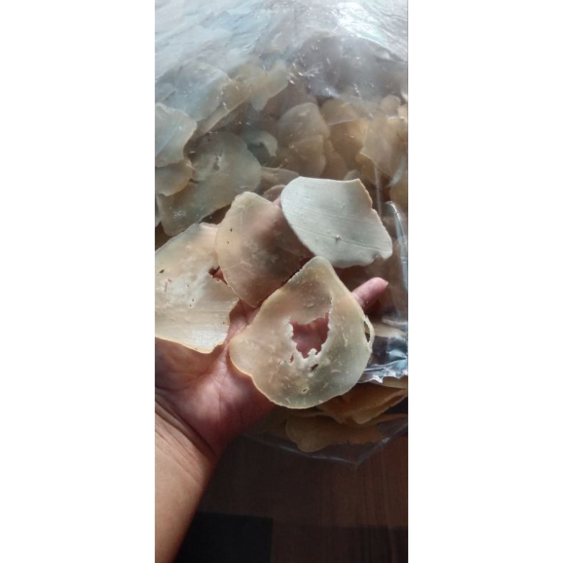 

pecahan krupuk udang besar 1kg