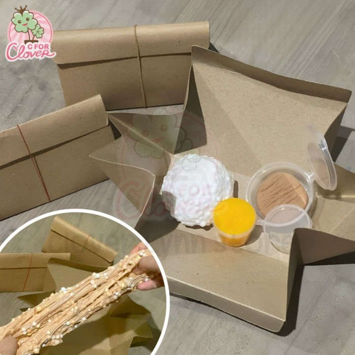 SLIME NASI PADANG SET BY CFORCLOVER cfc lucu mainan unik bukan makanan