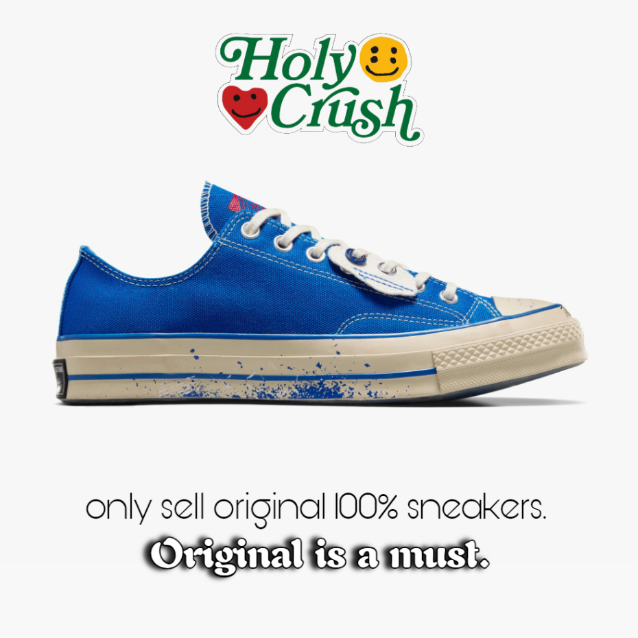Converse Chuck Taylor 70s Low x Ader Error White/Imperial Blue - Original 100%