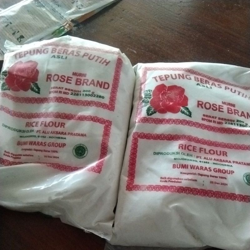 

tepung beras rose beand 200g