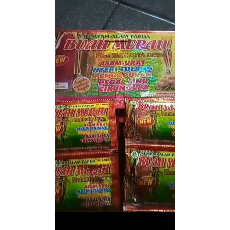 Buah merah plus mahkota dewa kapsul