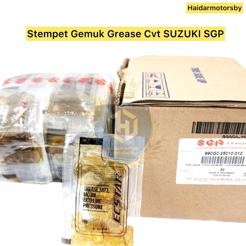 Stempet Gemuk Grease Cvt SUZUKI SGP/ stempet murah / stempet grease cvt / grease cvt / stempet murah