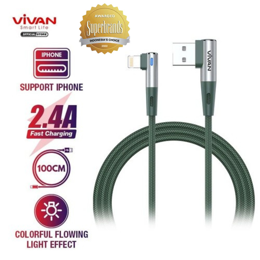 Vivan BWL100S iPhone Lightning Gaming Kabel Data Cable