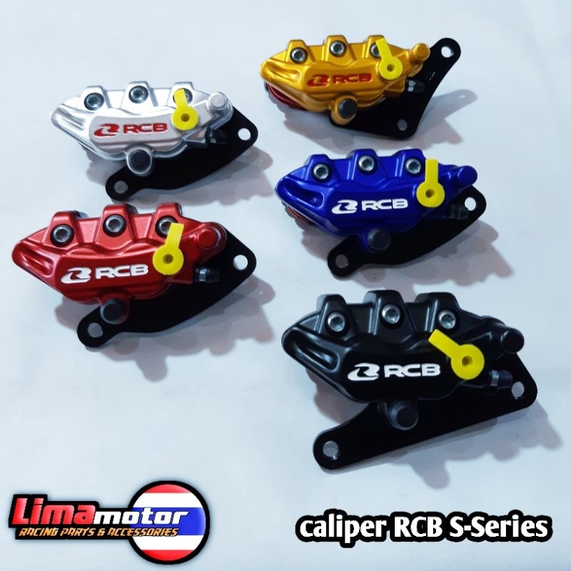 Kaliper caliper RCB S Series Aerox Nmax depan belakang Mio Beat Jupiter-Z MX King FU Ninja 150 RX Ki