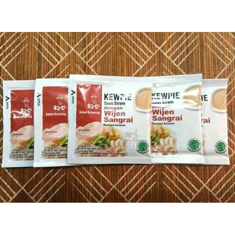 

Kewpie Dressing Salad Roasted Sesame 25 ml Wijen Sangrai