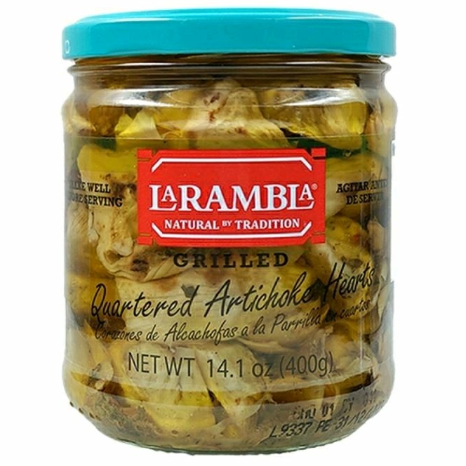 

LA RAMBLA Grilled Quartered Artichoke Hearts 400g