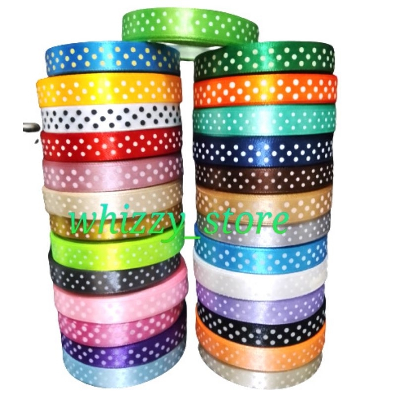 

Pita Satin Polkadot 1/2" [±1.2cm] 20yard
